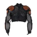 French Military Police Shock-Absorbing Riot Jacket | Lightweight Protective Gear | Unissued | Size Small