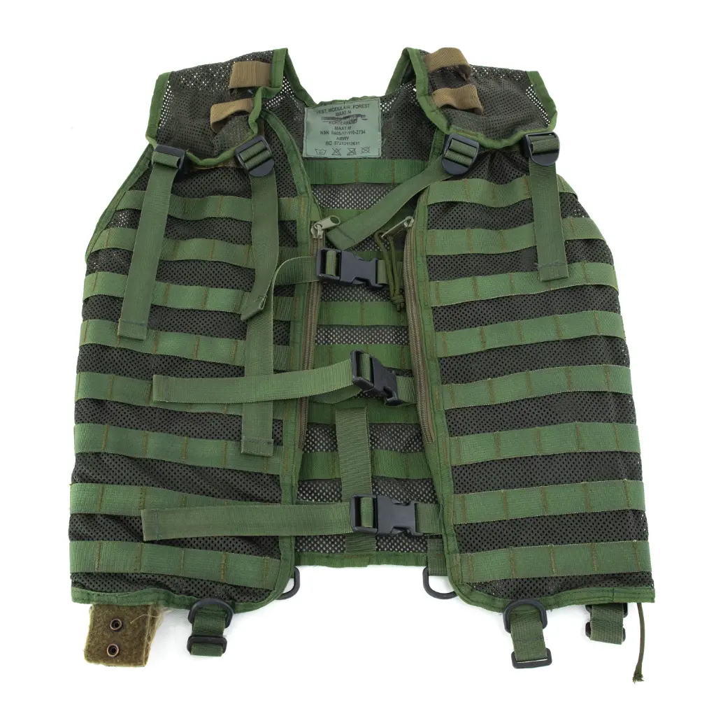 Dutch OD Modular MOLLE Vest | Issued