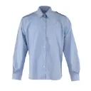 Dutch Army Light Blue Long Sleeve BDU Shirts w/ No Pockets | Issued 