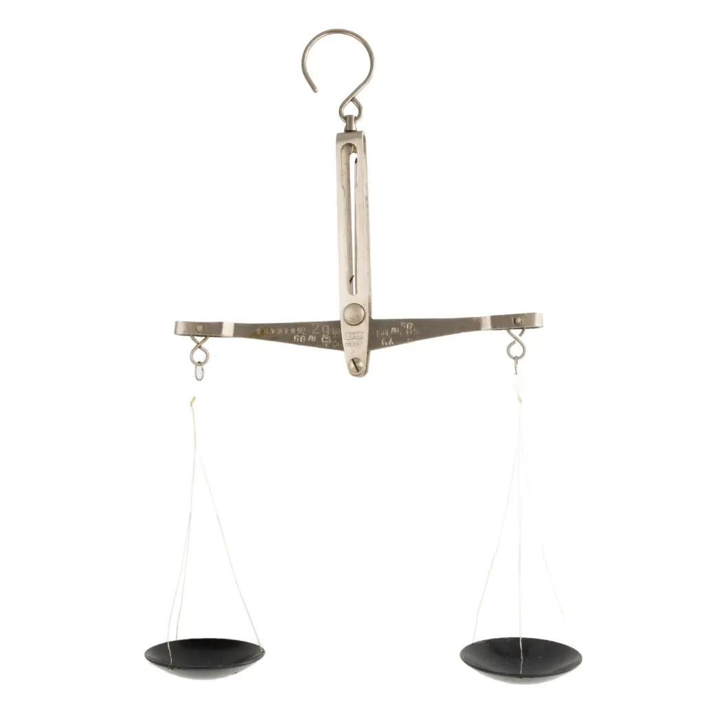 Czech Pharmacy Scale 1 3/8" | Issued