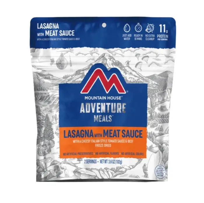Lasagna with Meat Sauce | Mountain House Freeze Dried Food