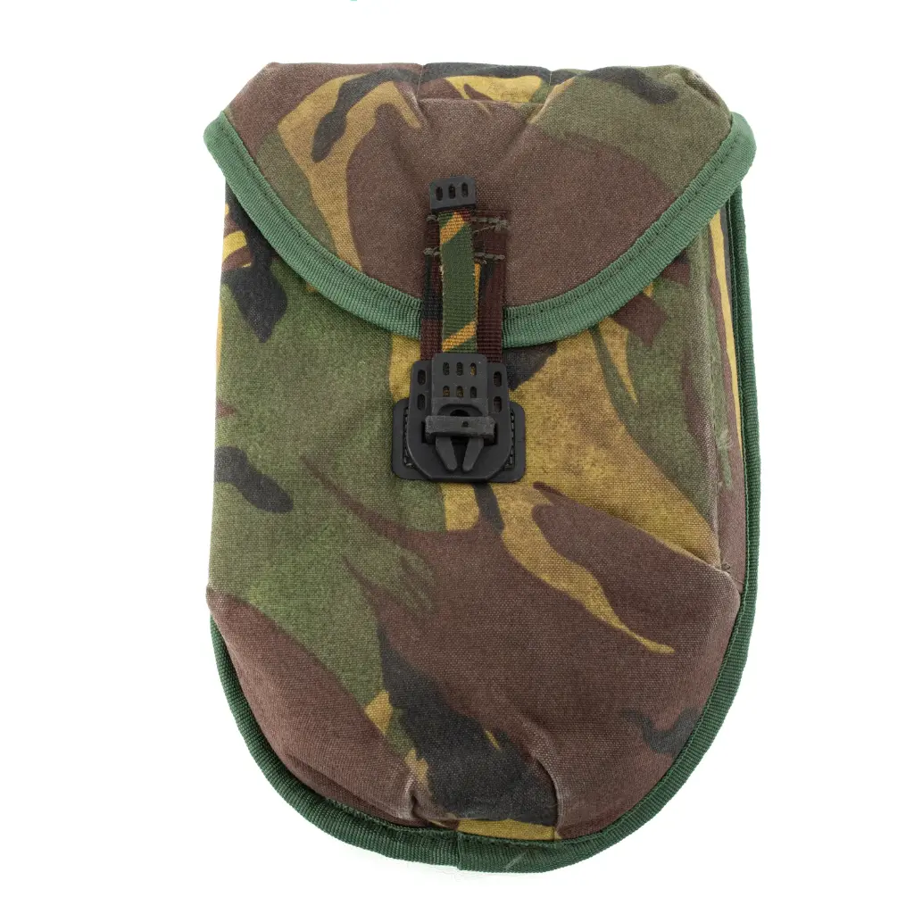 Dutch Woodland MOLLE Shovel Cover | Large | 6" x 1.5" x 9.5" | Issued
