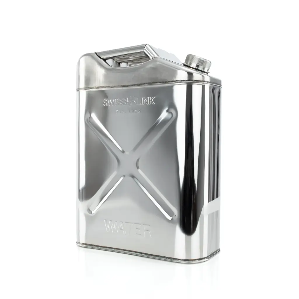 Swiss Link Stainless Steel Water Can