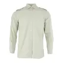 Dutch Army Sage Green Long Sleeve BDU Shirt w/ No Pockets  | Issued