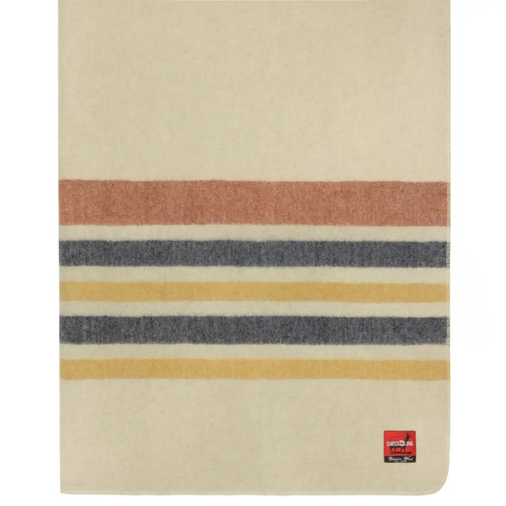 Harbor Dawn Classic Wool Blanket