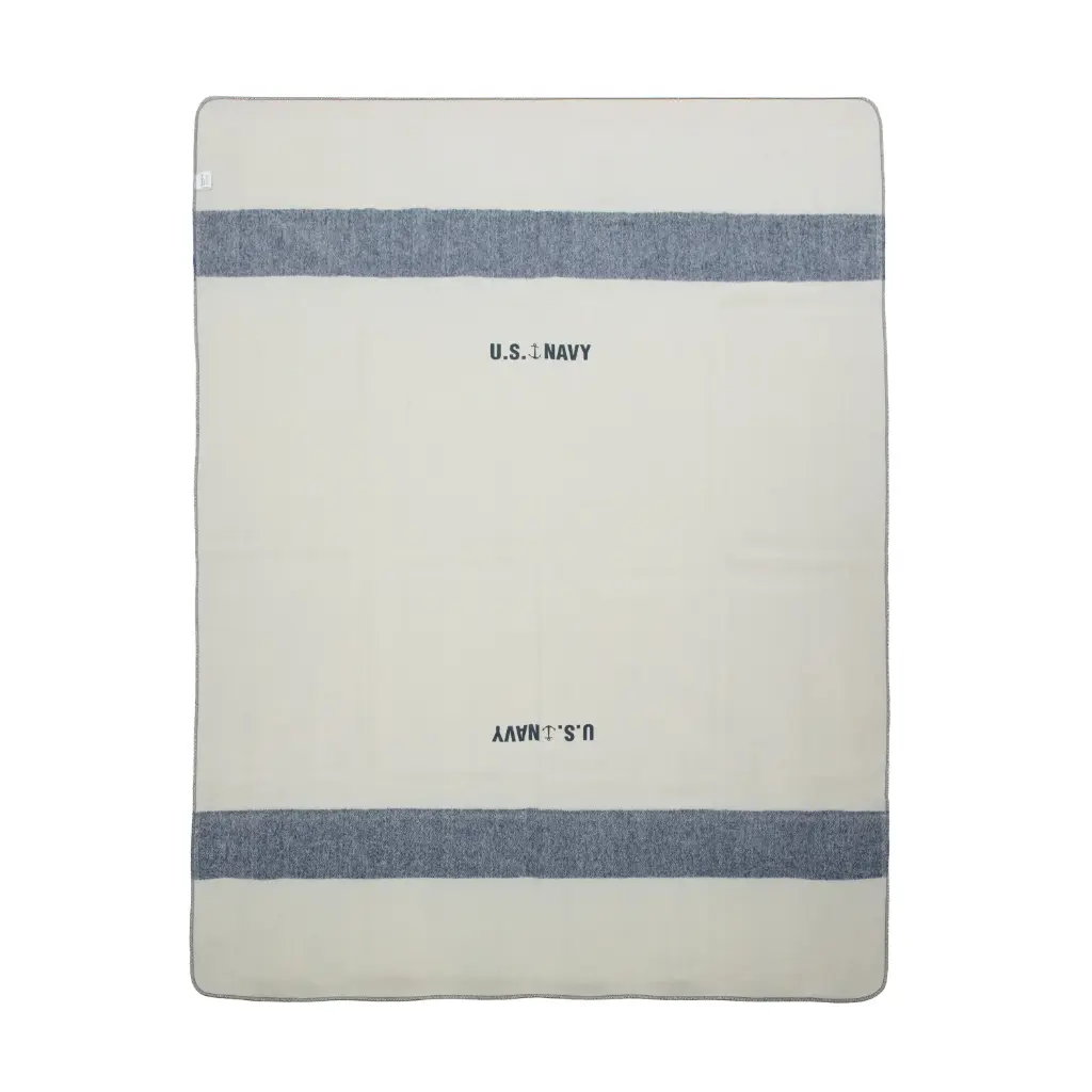 U.S. Navy Classic Wool Blanket | Reproduction