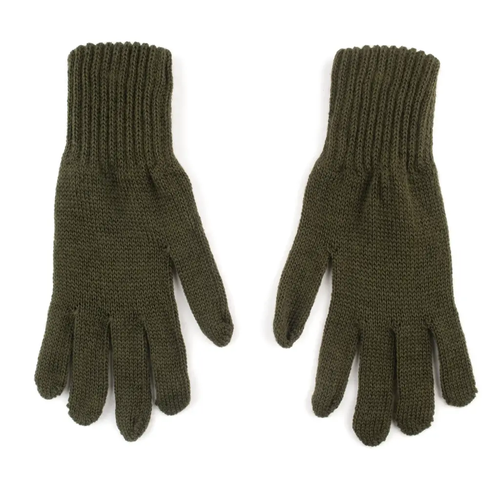 French OD Wool Gloves  | Unissued