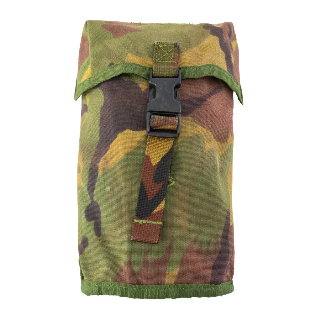 Dutch Woodland DPM MOLLE Pouch | Style C | 7.5" x 4" x 2.5" | Issued 