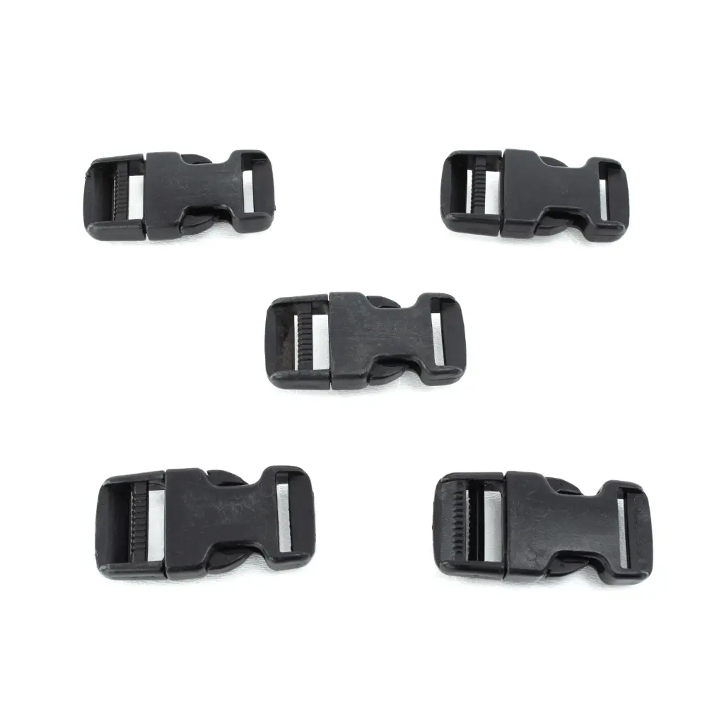 Plastic Buckles | 5-Pack | 2 5/8" x 1/4" | Issued 