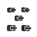 Plastic Male Clip Only | 2" x 1 1/4" | 5-Pack | Issued 