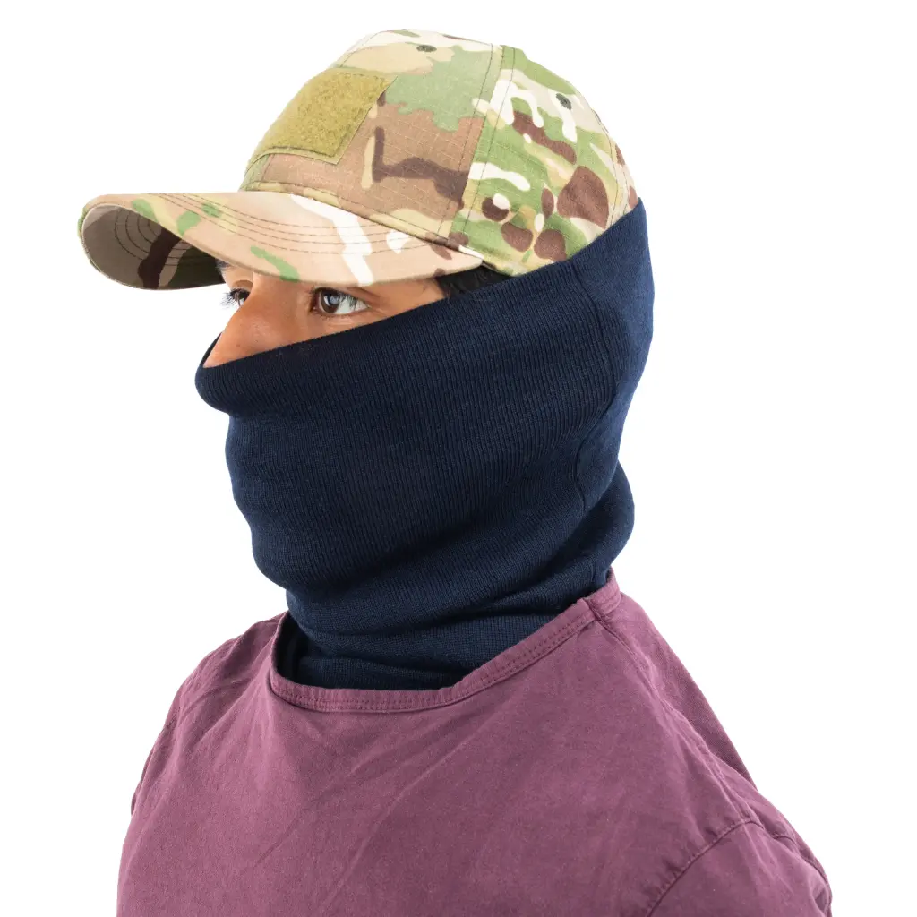Dutch Navy Blue Tube Scarf | Issued 