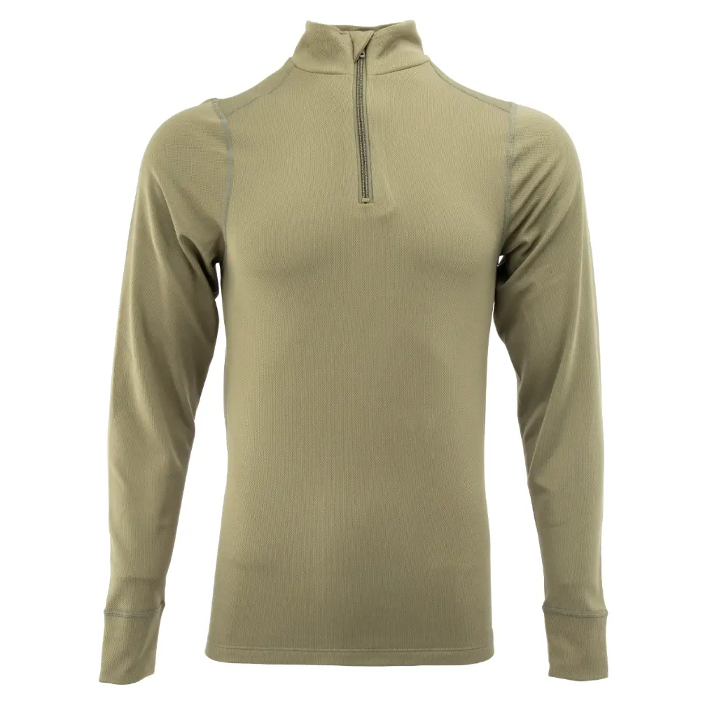 Dutch Ministerie Van Defensie Fleece OD Long Sleeve Sweater | Issued