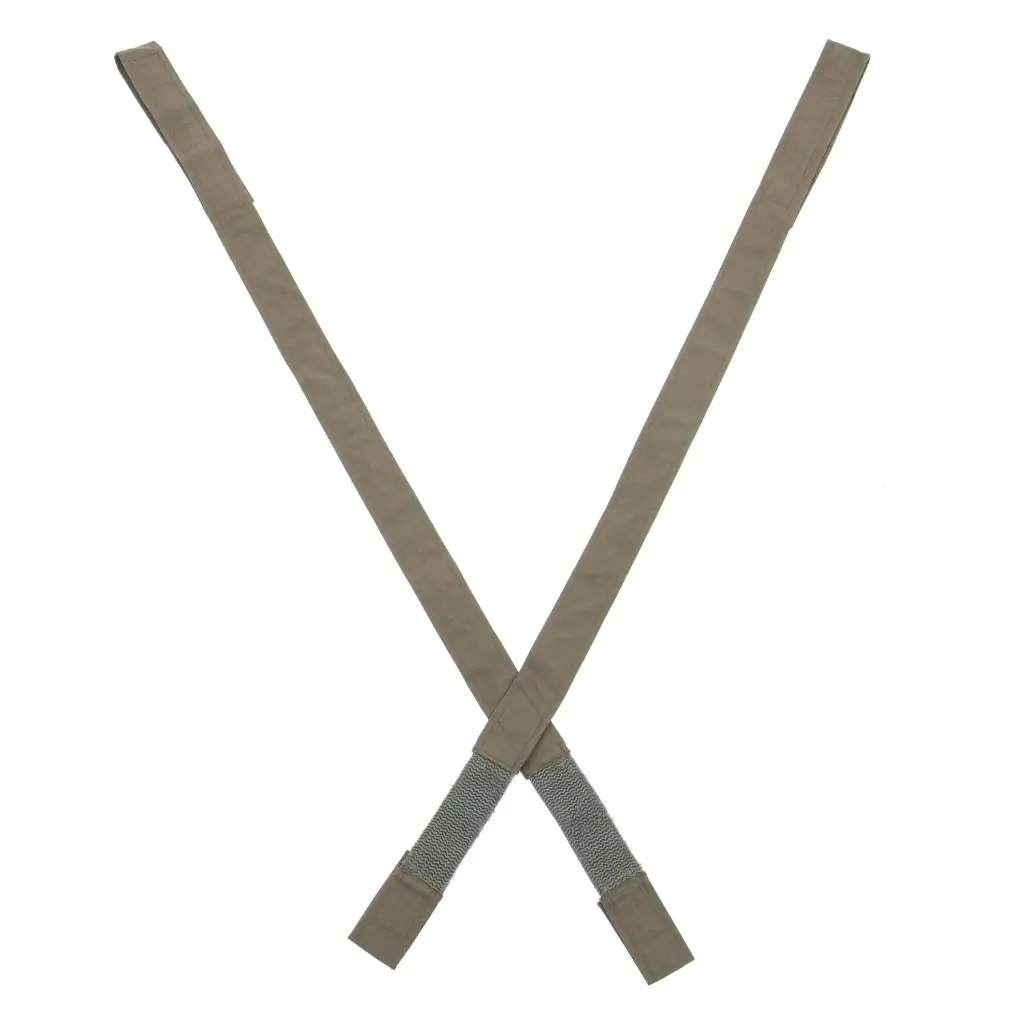 Austrian Mountain Troop Ripstop Suspenders | Issued 