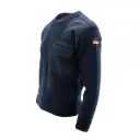 German Armed Forces (Bundeswehr) Wool Commando Sweater | Navy Blue | Issued