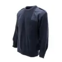 German Navy Blue Wool Commando Sweater | No Flag | Issued