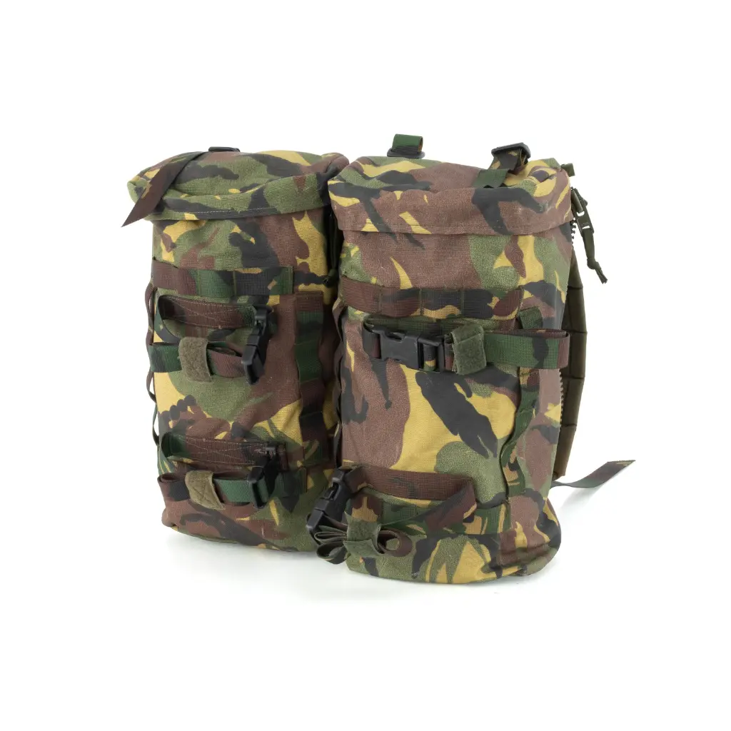 Dutch MOLLE Rucksack Side Pouches | Day Pack Configuration | Issued