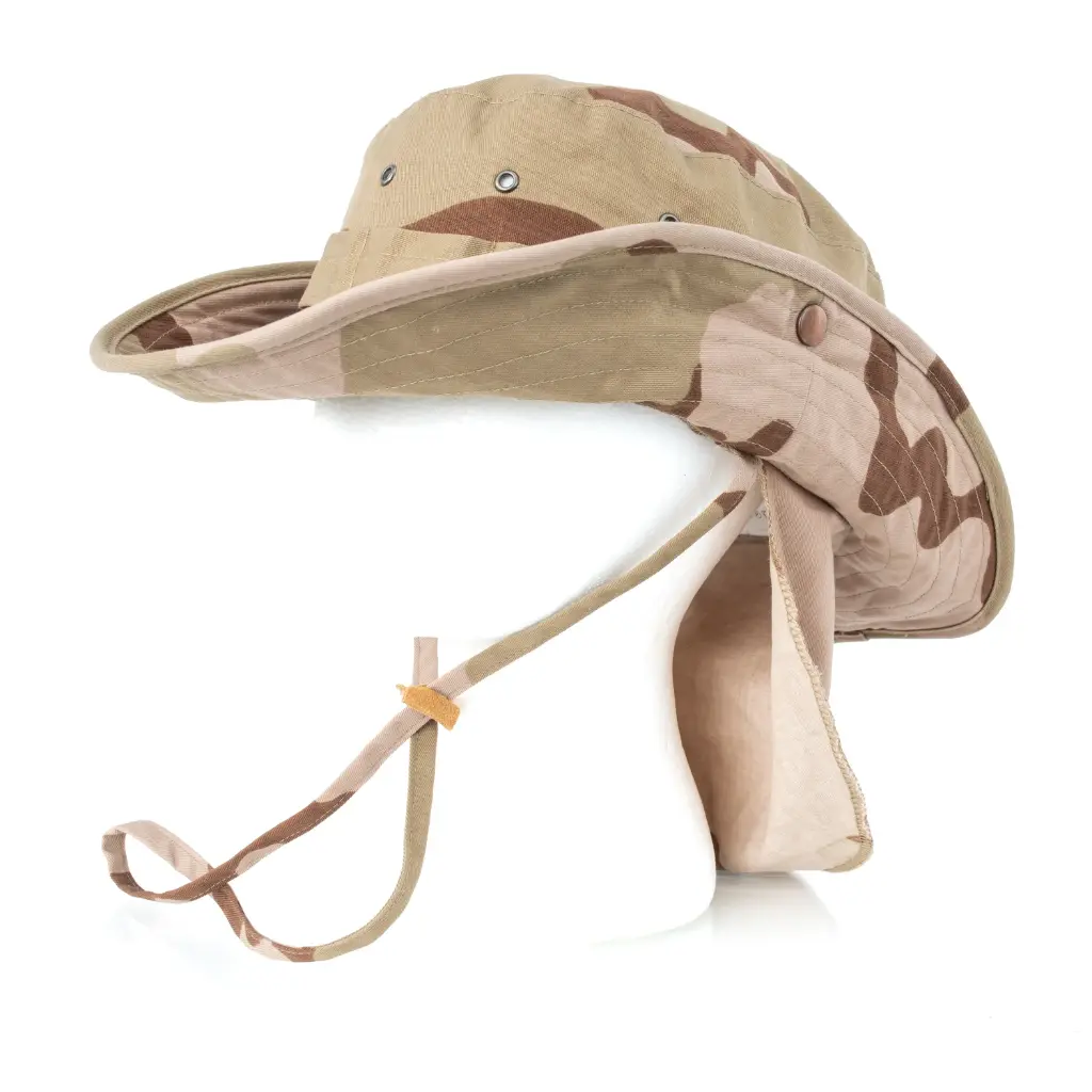 Dutch Desert Boonie Hat w/ Wire  | Issued