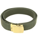 Dutch Army OD Canvas Web Belt | Issued
