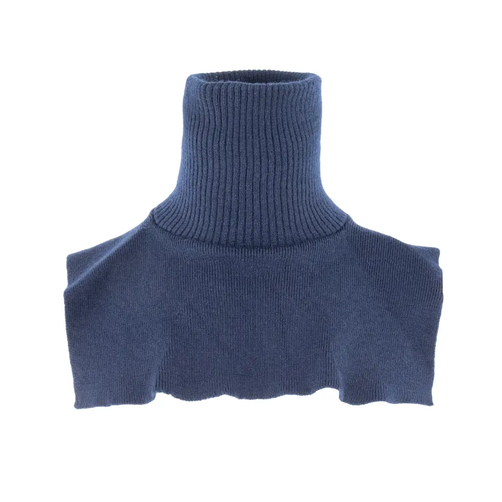 Dutch Navy Blue Mock Turtleneck | Issued