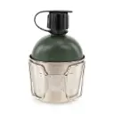 Dutch Army OD Canteen w/ Cup | Issued 