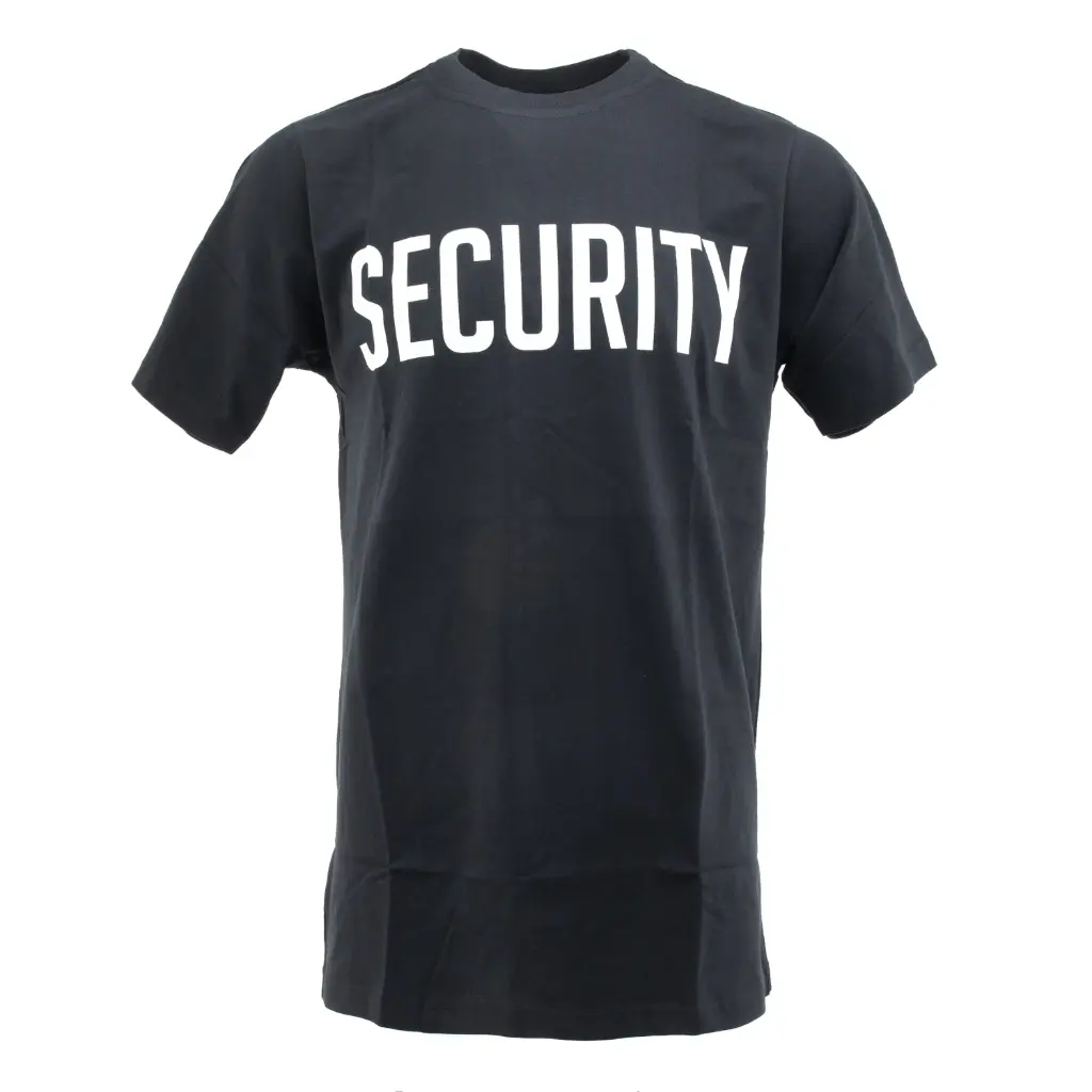 Security T-Shirt – Black
