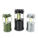 3-Piece Collapsible LED Lantern Set (200/100 Lumen) - Batteries Included