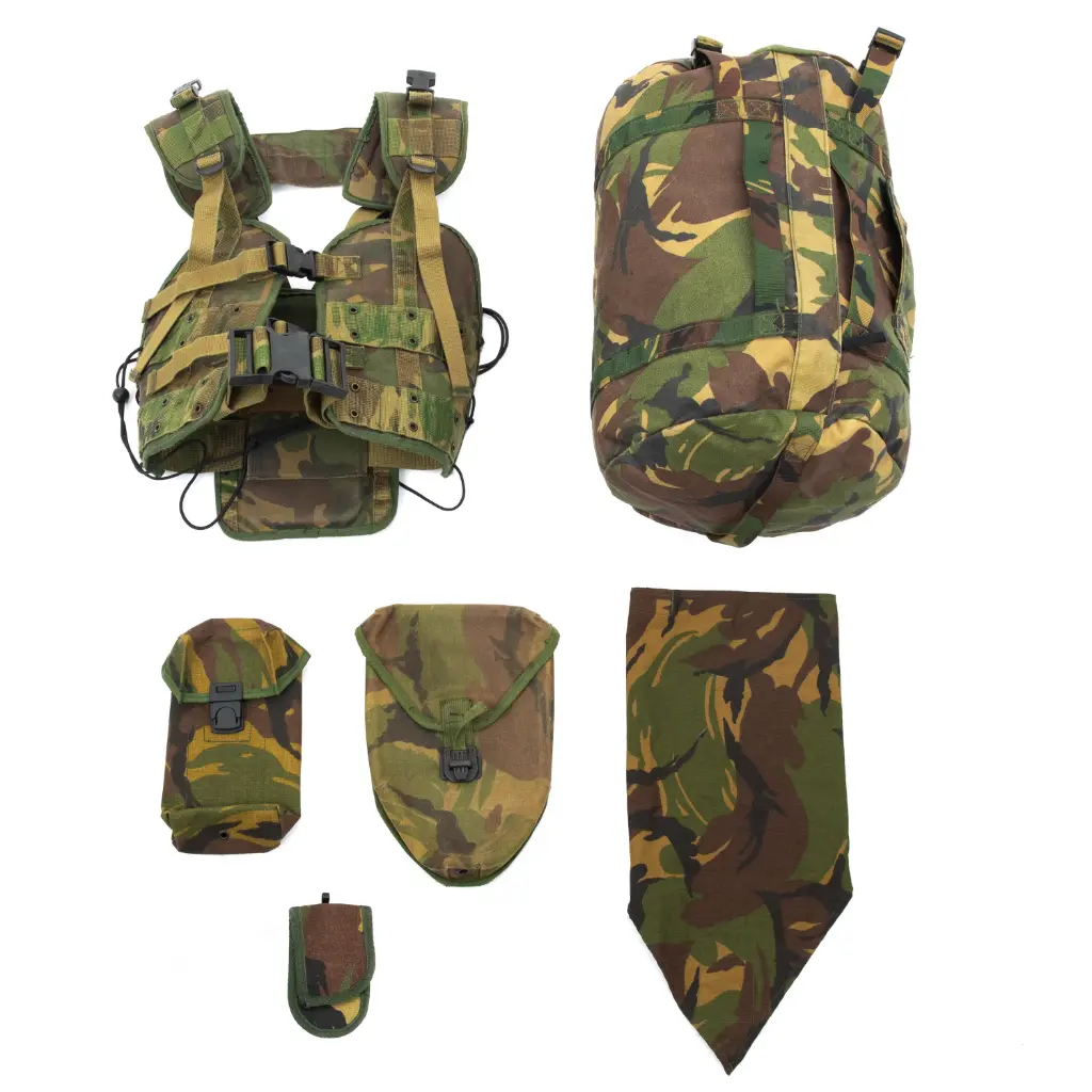 Dutch Woodland DPM Field Gear Bundle | 6-Piece Issued Surplus Set