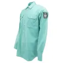 German Customs Longsleeve Shirt with Zoll Patch | Mint Green | Unissued