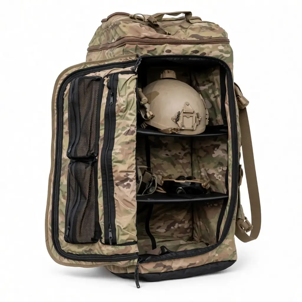 Olympus G4 Deployment Bag - OCP Camouflage, Expandable, Wheeled, Ruckable, TAA Compliant