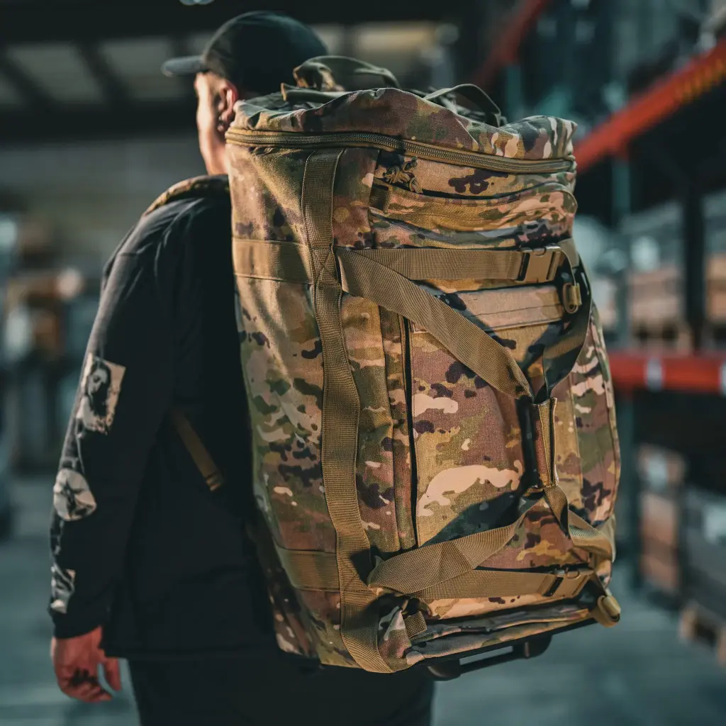Olympus G4 Deployment Bag - OCP Camouflage, Expandable, Wheeled, Ruckable, TAA Compliant
