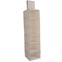 British Canvas 6' Hanging Closet
