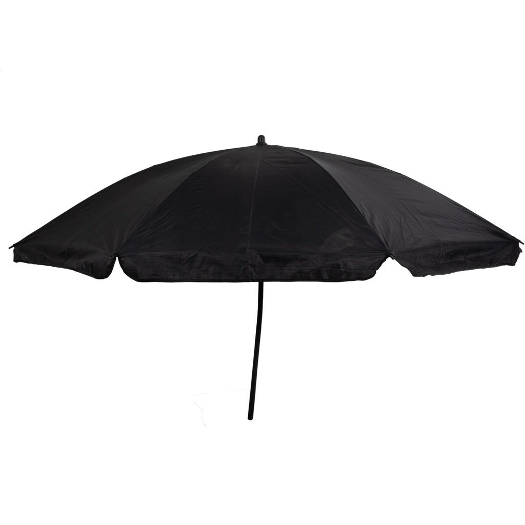 Black 6-Foot Patio Umbrella | Issued