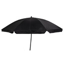Black 6-Foot Patio Umbrella | Issued