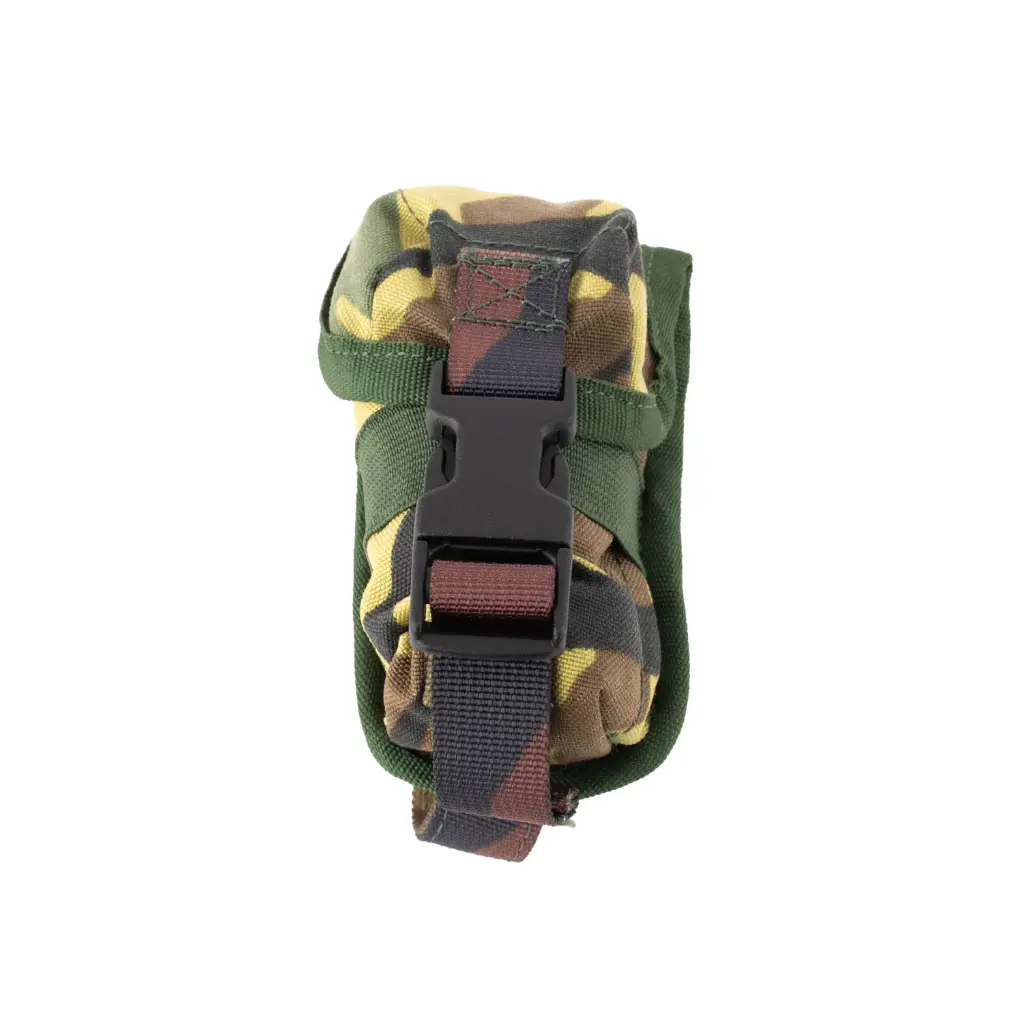 Dutch Woodland MOLLE Glock Mag Pouch | 4 1/4" x 2 5/8" x 2" | Issued