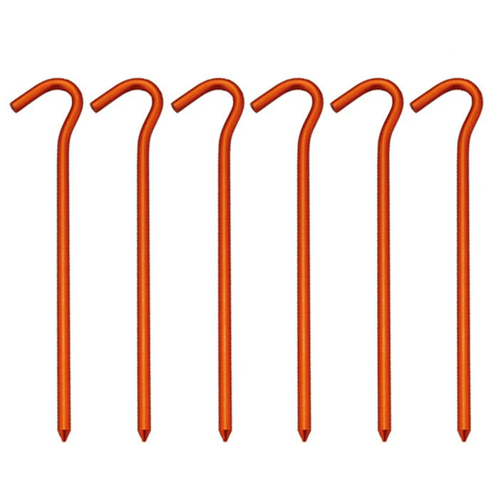 7" Aluminum Tent Stakes | 6-PK