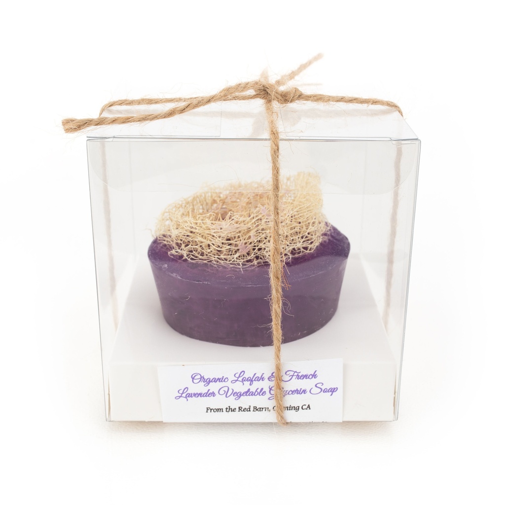 French Lavender Loofah Soap
