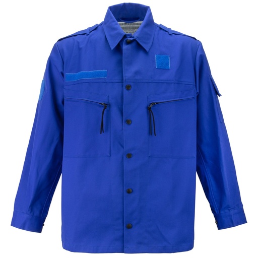[4566] Dutch Civil Defense Royal Blue Jacket | Unissued