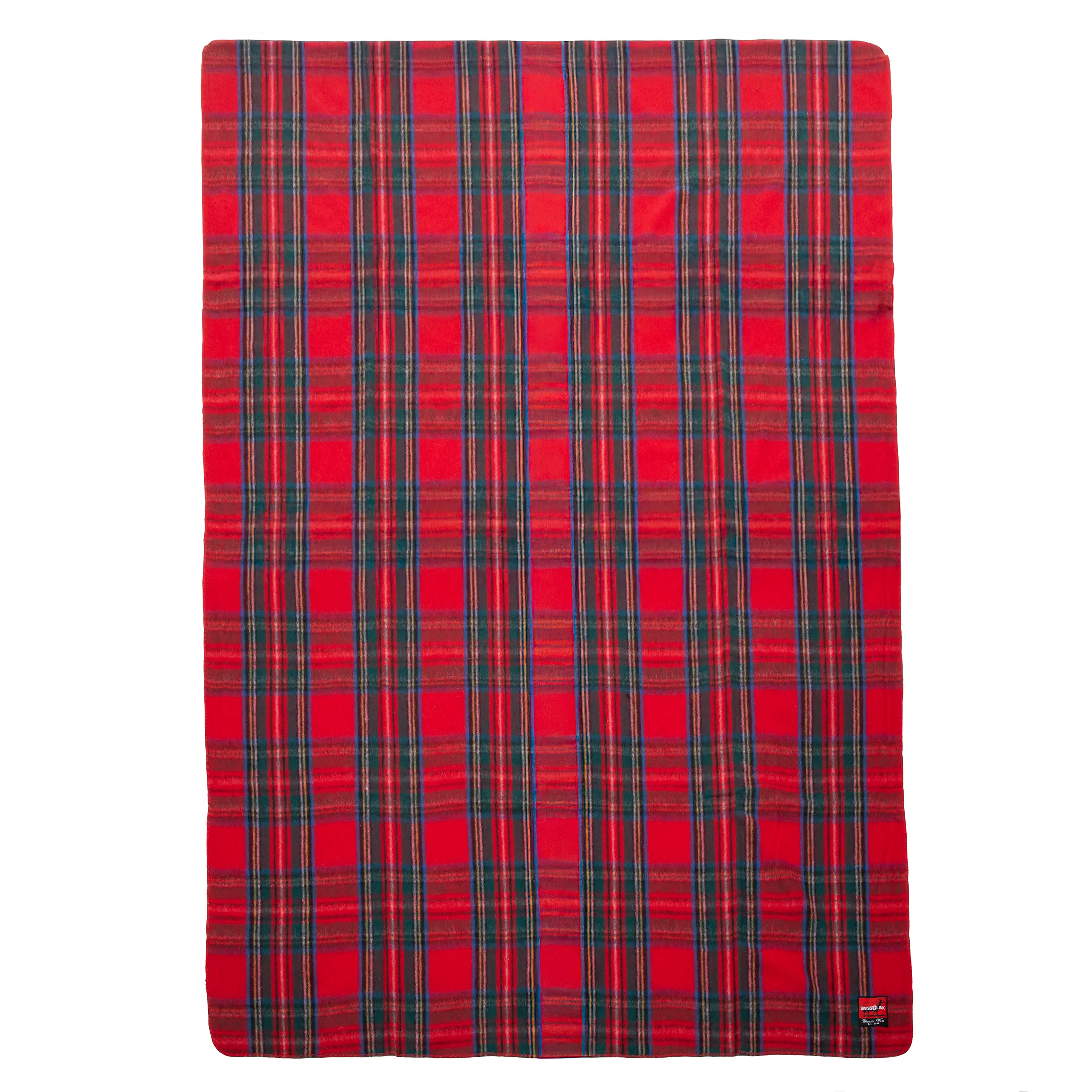Royal Stewart Classic Wool Blanket | Plaid Collection | Swiss Link
