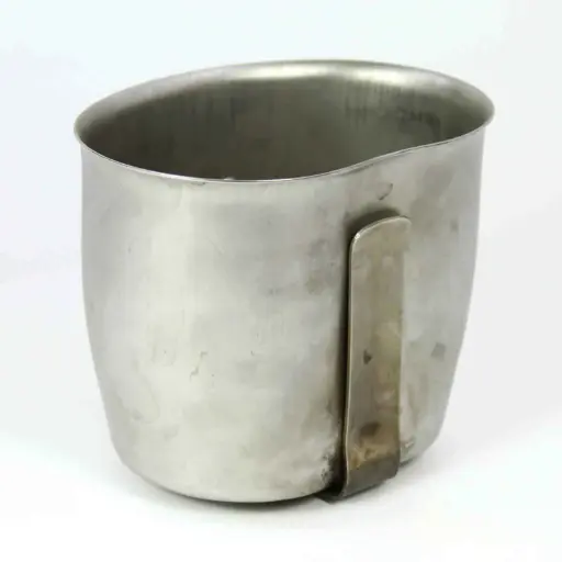[2923-Alum] Austrian Canteen Cup | Issued