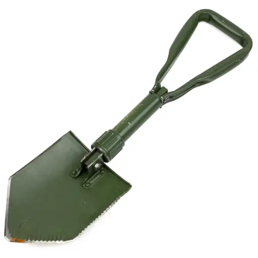 [3126] German Trifold Shovel | Issued