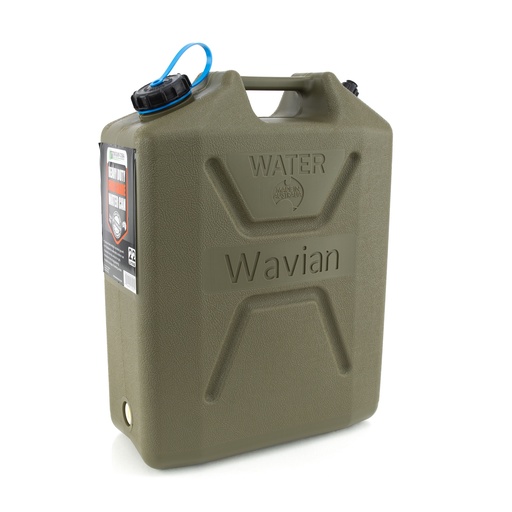 [3214] Wavian Water Can OD Green - 5.8 Gallon (22 Liter)