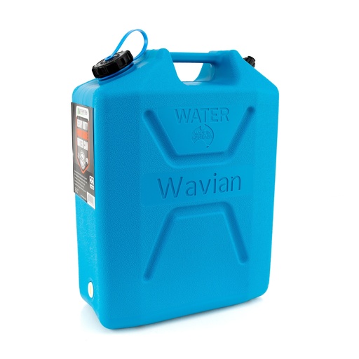 [3216] Wavian Water Can Blue - 5.8 Gallon (22 Liters)