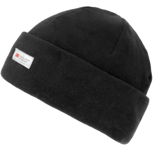 [4006] German Black Thinsulate Fleece Watch Cap | Unissued