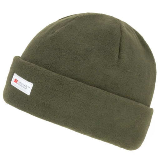 [4007] German OD Thinsulate Fleece Watch Cap | Unissued