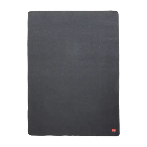 [4170] Charcoal Grey Classic Wool Blanket
