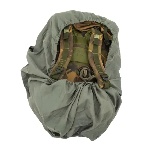 [4265] Austrian OD Rucksack Cover | Issued