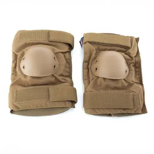 [4357] U.S. Tan Elbow Pads | Unissued