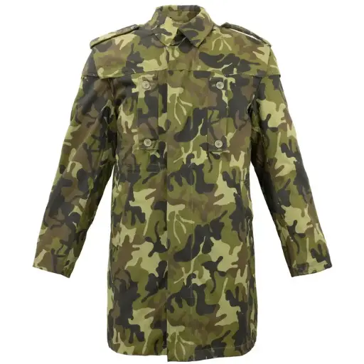 [4509] Romanian M90 Leaf Pattern Parka w/ Liner & Hood | Issued