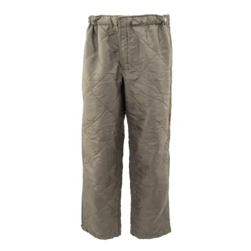 [4533] Austrian OD Quilted Pant Liners | Issued