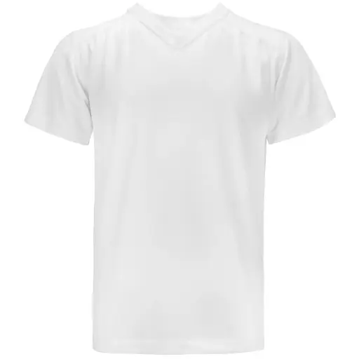 [4621V] Dutch White V-Neck T-Shirt | Unissued